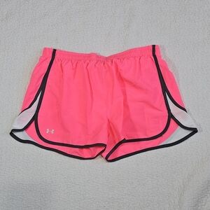 NWT Under Armour Women's TG UA Escape 3" Pink Shorts